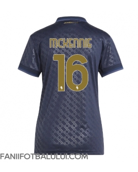 Juventus Weston McKennie #16 Tricou Fotbal Replică 2024-25 Femei Treilea